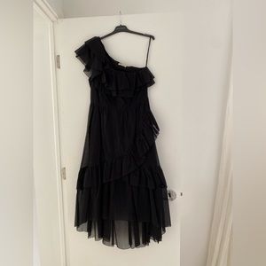 Ulla Johnson ruffled dress.